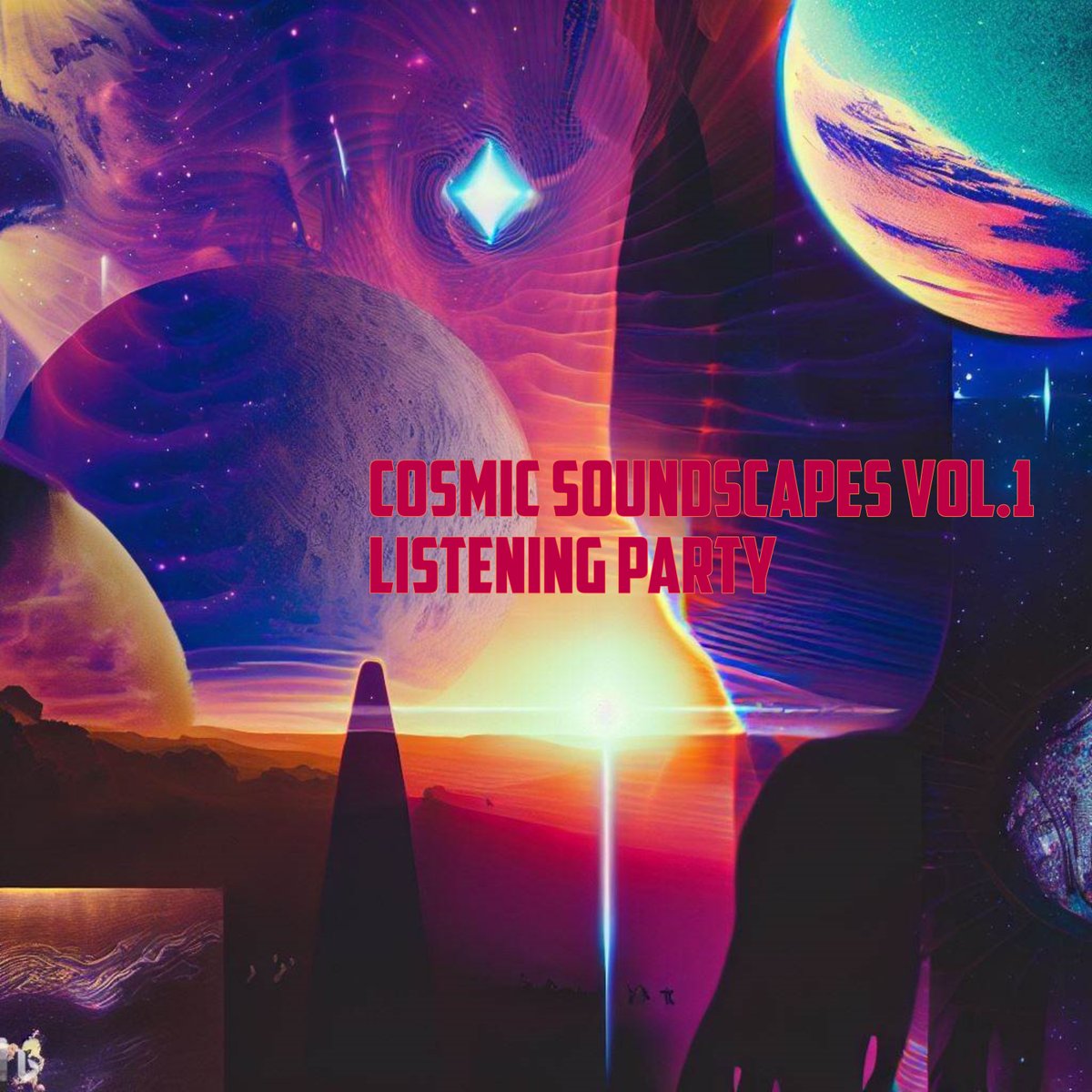 Phraktal's tweet photo. 🌌 Join me tomorrow for a #cosmic adventure into sound. I’ll be sharing my music production journey into Cosmic Soundscapes Vol. 1. 🎶 🕐 
Aug 19th at 1:00 PM GMT+1 👉 https://t.co/xVsRFk1Iqe #CosmicSoundscapes #MusicProduction #ambient  #ListeningParty @Bandcamp 🚀 https://t.co/mSODKPpuDm