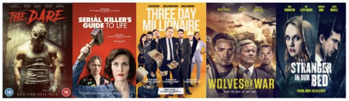 Want something to watch this weekend! Then there is something for everyone here ! All available on Sky, Amazon or Netflix! #supportindiefilm #directing #producing