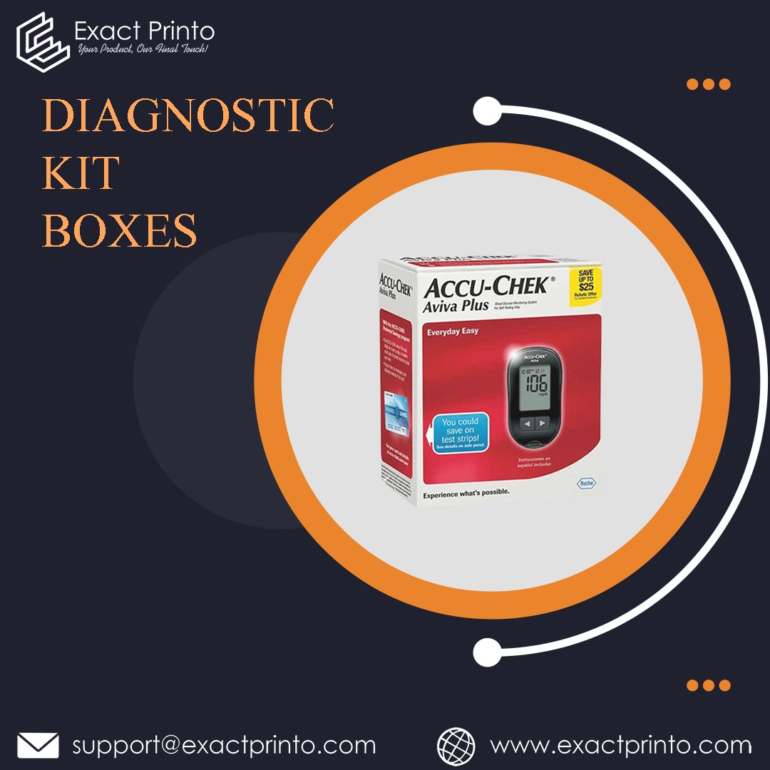 ExactPrinto's tweet photo. Our Diagnostics, Our Packaging Expertise. Ensure your diagnostic tools are well-guarded with our custom packaging🔒📦 Email us at support@exactprinto.com or visit us at https://t.co/IHABWKxie1 📦
#medicaldiagnostic #wellnessdiagnostics #perfectpackaging #custompackaging https://t.co/q7FrpEPCCG