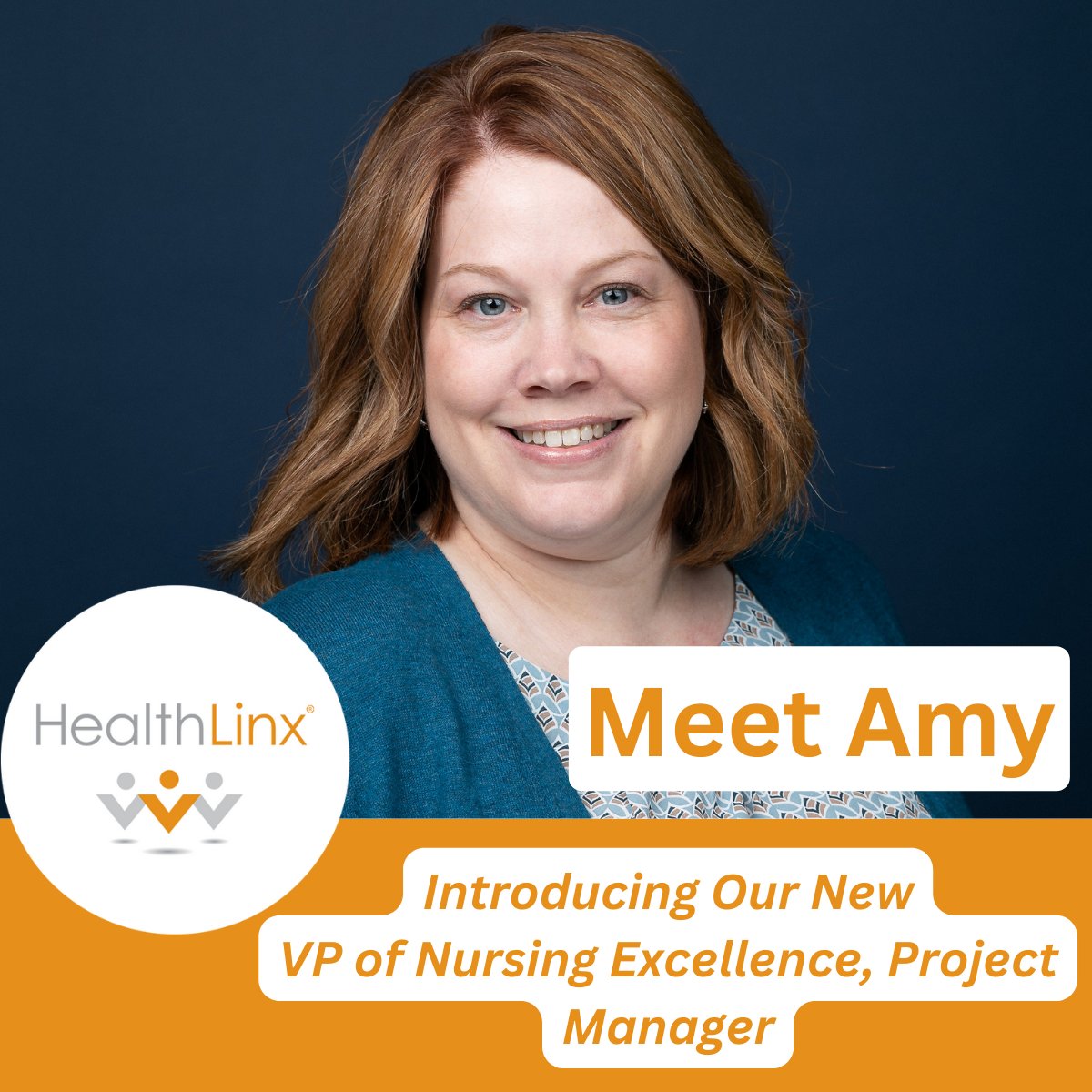 HealthLinx is excited to introduce & welcome Amy Veit as our Newest VP of Nursing Excellence, Project Manager! Welcome to the team Amy!🎊

#WelcomeToTheTeam #TransformingHealthcareTogether