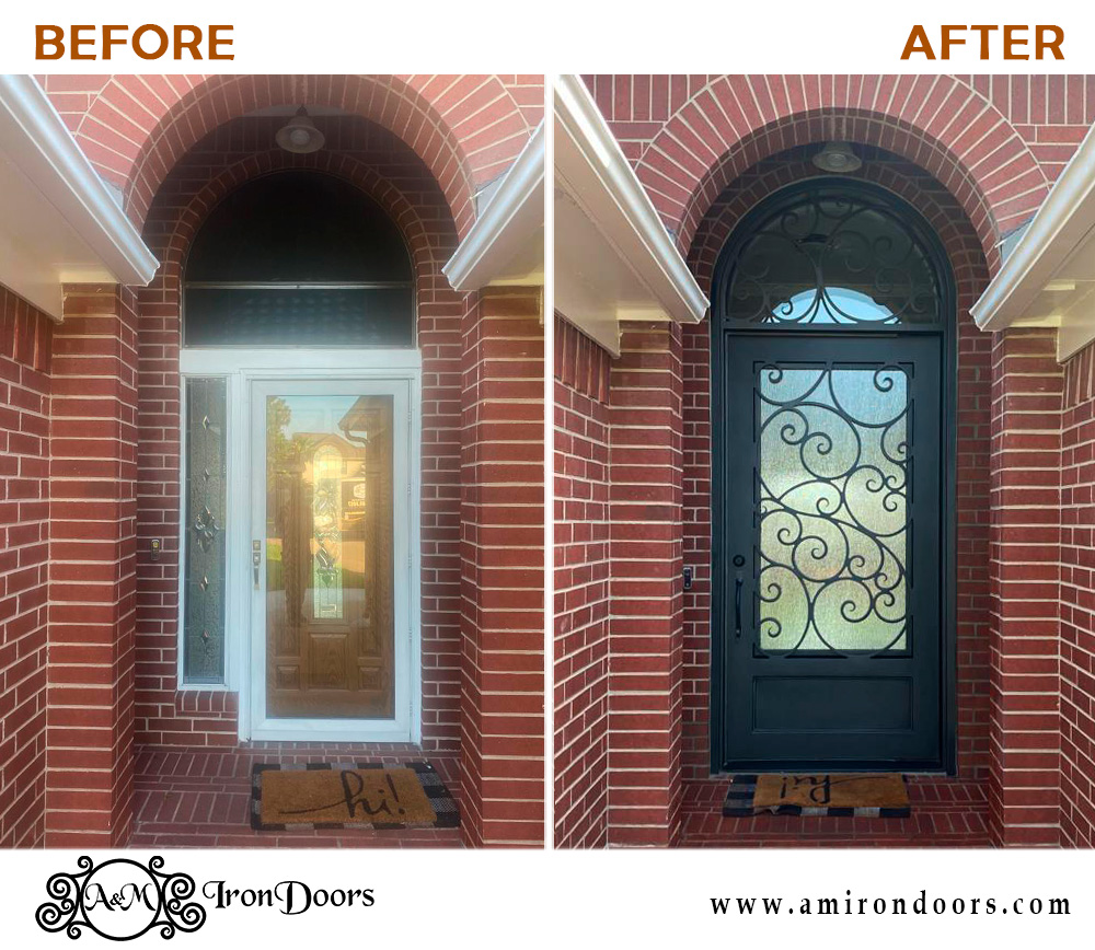 AMIronDoors's tweet image. A new level of sophistication and security. 🔒💼 Witness how our iron doors completely changed this property. 

Get a free quote! 📲 (281) 809-5027
Visit our website 👉 amirondors.com

#IronDoors #AMIronDoors #SingleDoor #IronDoorsHouston #BeforeAndAfter