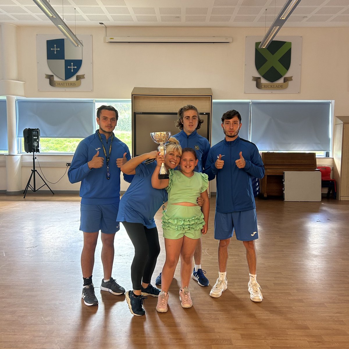 SportscoolR's tweet photo. And just like that, our two HAF holiday clubs are over! Congratulations to Varvara for winning the trophy at Broadford Primary school, she’s an absolute star ⭐️🏆🤩 

#HAF2023 #HAF #havering #summer #sports #holidayclub #healthyeating #fun https://t.co/ExViSSFVVW