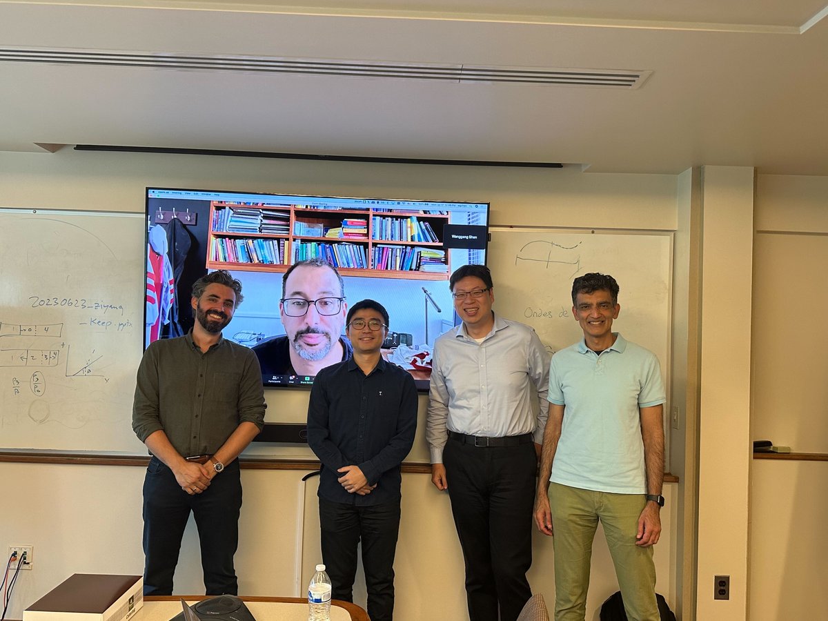 Lab Update: Wanggang Shen recently defended his dissertation on "Reinforcement Learning based Sequential and Robust Bayesian Optimal Experimental Design". 

Congratulations, Dr. Shen! 🎓 Here's to many more future successes.🎉