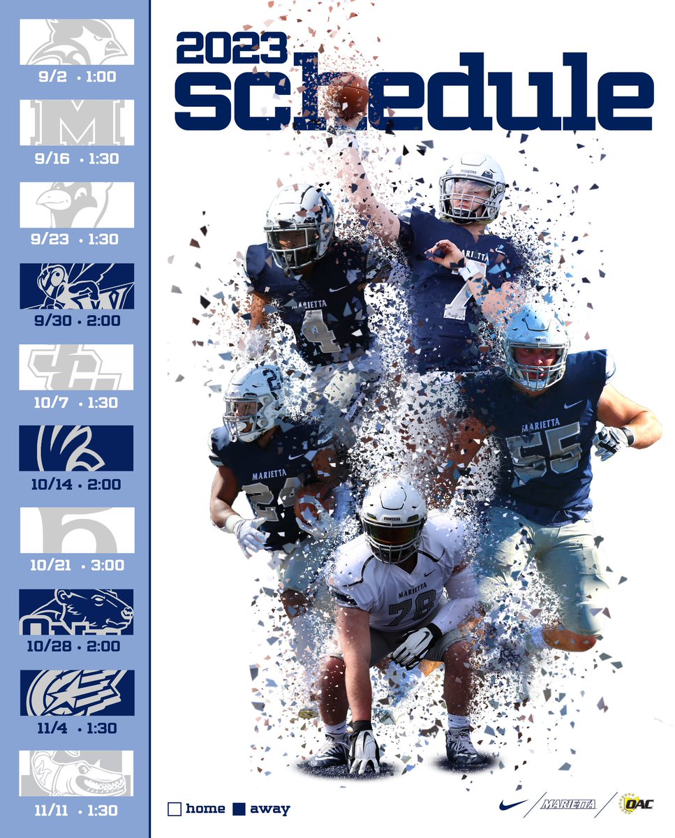 Marietta College Football tweet media