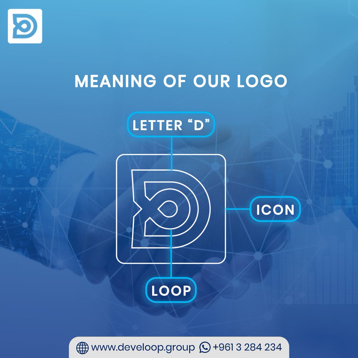 Develoopgrp's tweet image. Develoop&apos;s logo encapsulates its essence: the fusion of the initial &quot;D&quot; with the concept of an infinite loop.
.
.
.
.
.
.
.
.
.
.
#DynamicDevelopment #TailorMadeTraining #StrategicConsulting #DigitalMarketingSolutions #BusinessGrowth