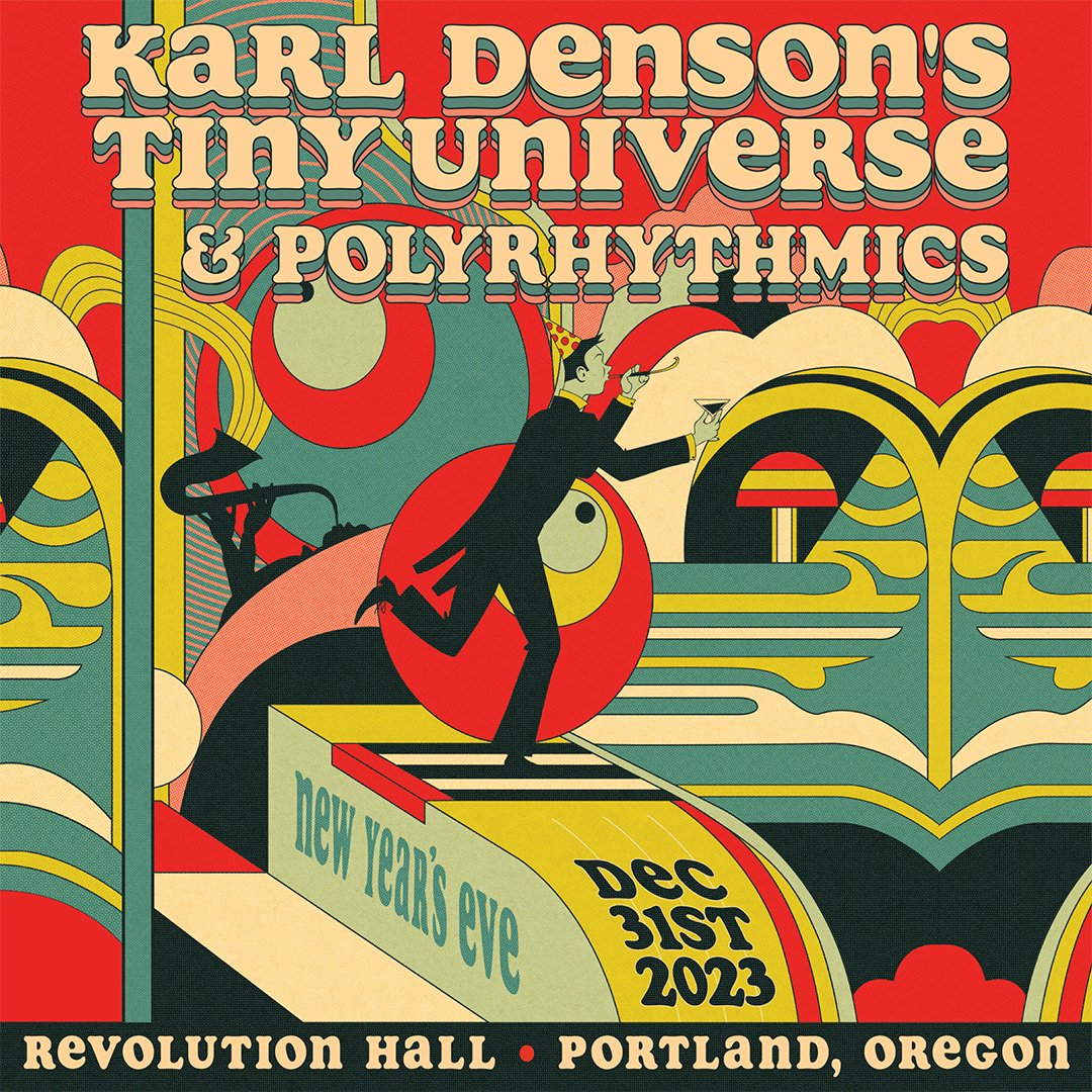 PORTLAND!!! NEW YEARS EVE!!! #RevolutionHall with @Polyrhythmics!!! Tickets on sale NOW!