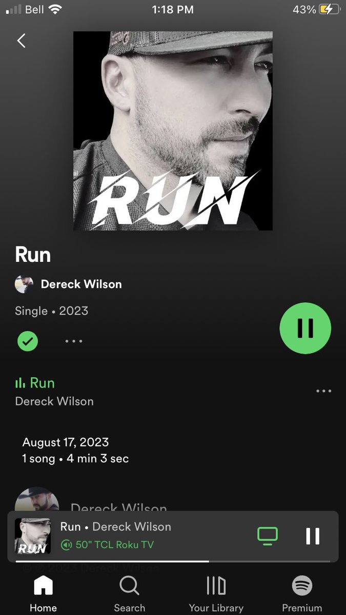 Tyrell2's tweet image. Pls go download my friend @DereckJWilson new single RUN! It’s a really great tune!