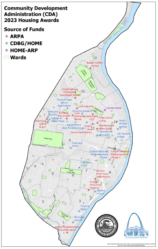 .@STL_CDA is excited to announce $20.2M in Housing Production awards from the first round of ARPA-funded Neighborhood Transformation Grants as well as our annual HUD-funded Housing Production grants! Read more: stlouis-mo.gov/government/dep…

#STL #CDAfunded <a href="/STLCityGov/">City of St. Louis</a>