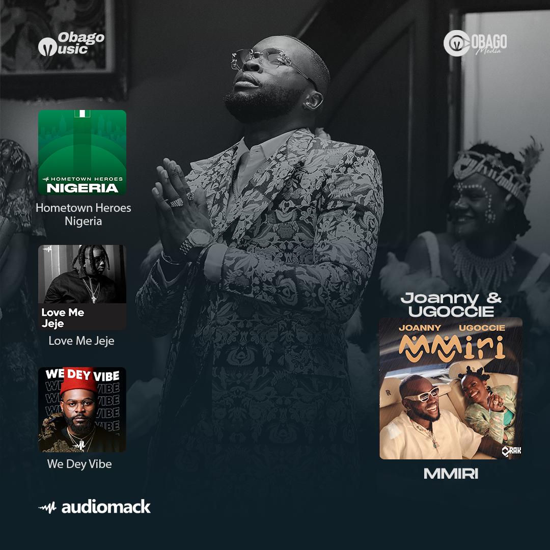 ObagoMedia's tweet photo. @joannymusic "Mmiri" ft @ugoccie featured on multiple playlists on Dsps..

Shoutout to @audiomackafrica @boomplaynigeria @applemusic 

Keep streaming https://t.co/SuOAYFpAyQ https://t.co/xHuavlXSWW