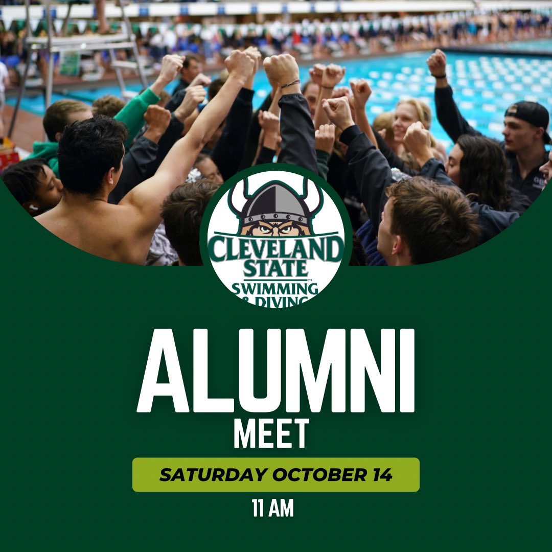 Calling all alumni! 

Come compete with us! 

#GoVikes 
#Vikes4Life