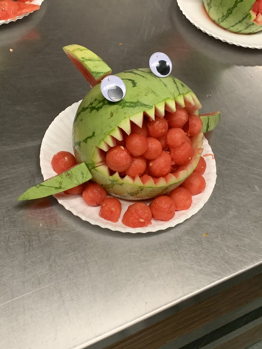 Advanced Culinary <a href="/CeHSAZ/">Centennial High</a>  students had a “whale” of a good time using their knife skills and creativity. #PeoriaUnified11 #PeoriaCTE