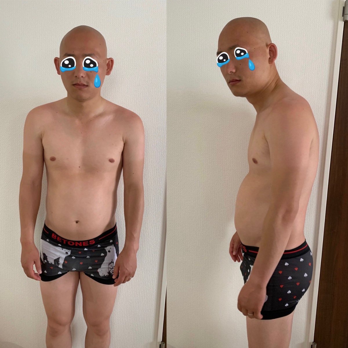 na0ki_o7o6's tweet photo. おはよう筋肉🔥
少し遅れましたが、私も参加します🔥

素敵な筋肉を手に入れて素敵な人生を💐
あなたなら出来る🔥
人生は素晴らしい💐

#ビフォーアフター選手権
#筋トレ
#志高く

昨年6月　　　　　　今年8月現在
   ↓↓↓　　　　　　　　↓↓↓ https://t.co/LeZc7iRXPI