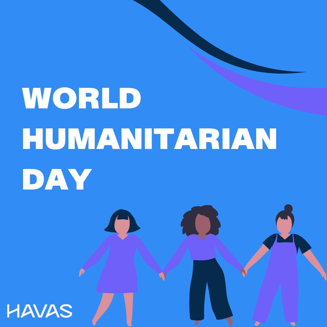 Tomorrow is World Humanitarian Day. We recognize the significant work humanitarians do daily to ensure community well-being—the 2023 Campaign #NoMatterWhat acknowledges that whatever the conditions, humanitarians thrive to protect livelihoods.
 #worldhumanitarianday #havasone.