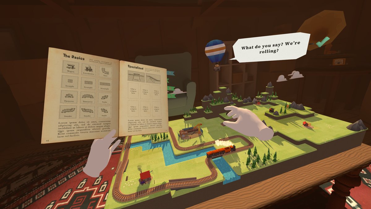 All aboard! Toy Trains lets you build your dream train set in VR🚂: vrscout.com/news/toy-train… #VR #Gaming #Trains