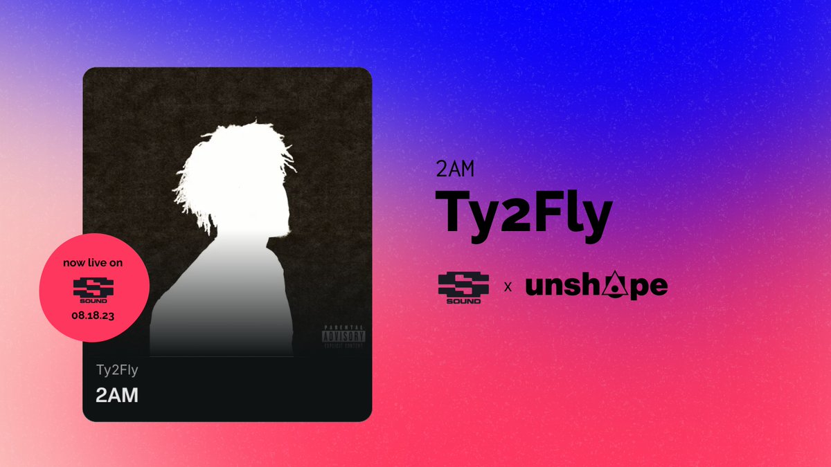2AM is live on <a href="/soundxyz_/">sound.xyz (🎧,🎧)</a> 🔥 the first drop from @Theofficial2fly 

collect → sound.xyz/ty2fly/2am
