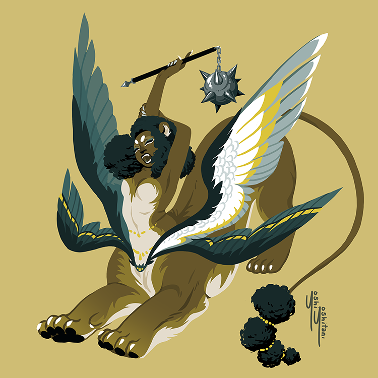 「  Sphinxes 」|Yoshi Yoshitaniのイラスト