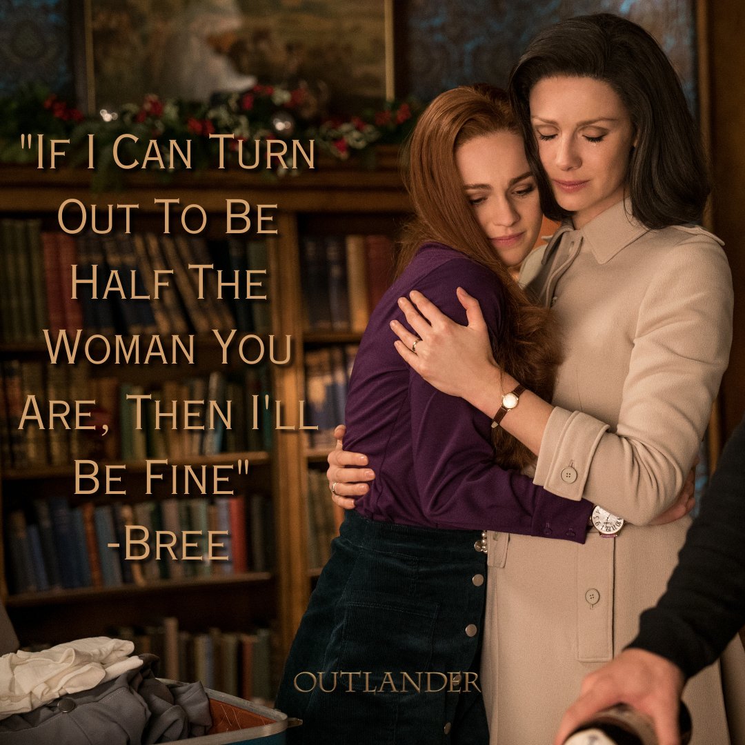 BRB crying over this special mother-daughter moment... Catch up on Outlander on @STARZ.