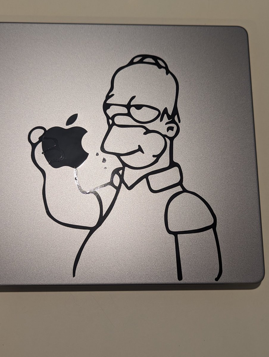 New laptop decal arrived just in time for #VMwareExplore