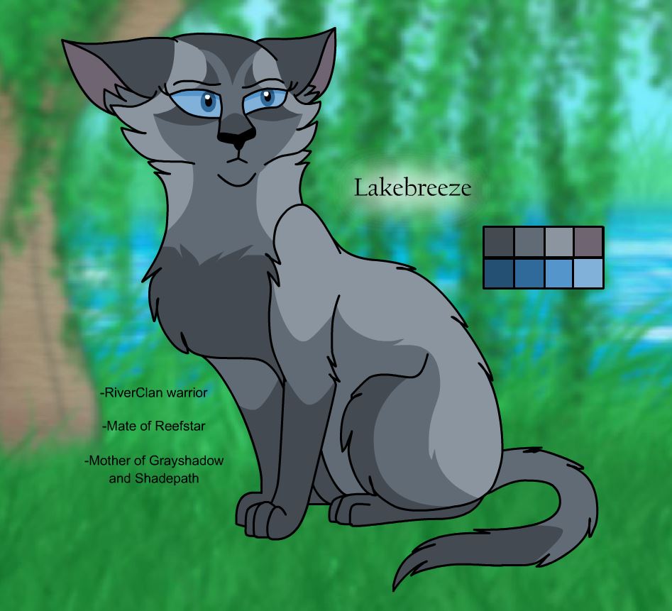 DawnMistCat's tweet photo. Even more OCs! Just three RiverClan cats left https://t.co/YvsBSvH4qr