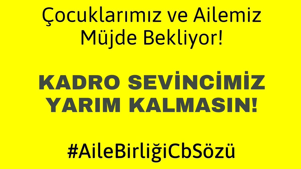 oks004's tweet photo. Verilen sözler tutulmalı, aileler birleşmeli ...

@Yusuf__Tekin
@RTErdogan
@AkpartiAnkara
@EmineErdogan
@akpartiistanbul
@ErbakanFatih 
@rprefahpartisi
@Mustafa_Destici 
@hasandogan
@dijital 
@yenisafakyazari 
 #AileBirliğiCbSözü https://t.co/q7BVIKy8ng