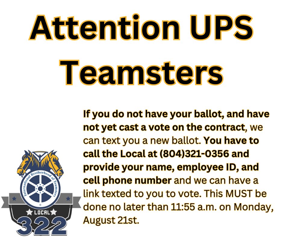 Teamsters Local 322 tweet media