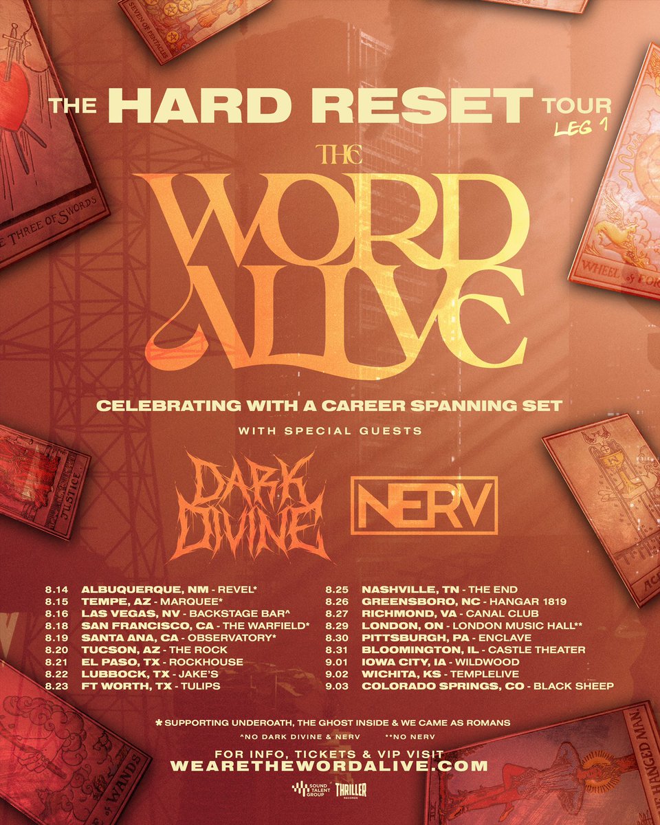 THE WORD ALIVE tweet media