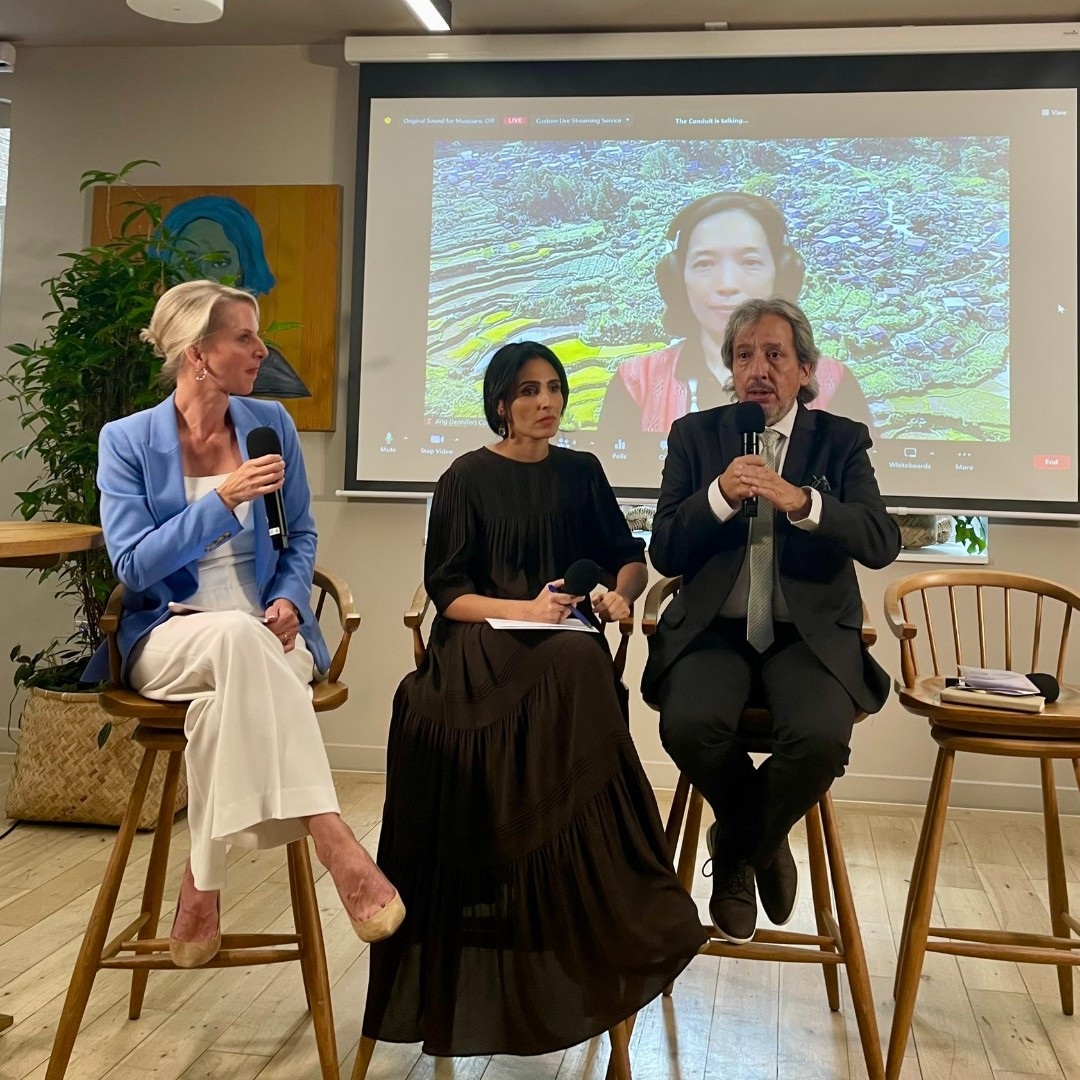 ccs_accelerator's tweet image. Nature Positive for Climate Action, a discussion on accelerating nature-positive action, increasing connectivity &amp;amp; nature target-setting and frameworks. ow.ly/mvEM50P0EeA

H.E. Razan Al Mubarak, opening the @hlcchampions  #NaturePositive event earlier this year at #LCAW2023