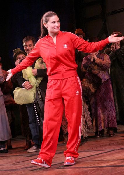 reesehavocnyc's tweet photo. Thank you @joshsboucher for capturing the moment @idinamenzel recognized her ICONIC tracksuit 😭😭 https://t.co/xTP4KoXFtB