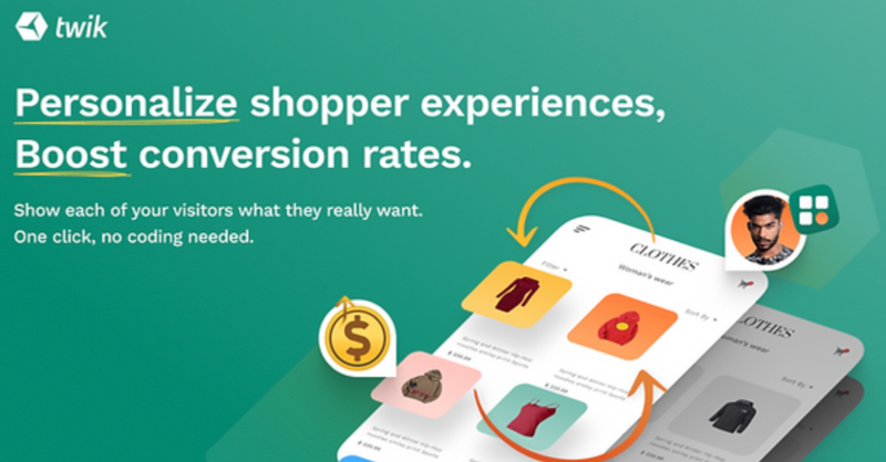 DevsOnWix's tweet photo. 🌟 Wix App Market developer spotlight: @TwikPlatform Personalization!

Use AI insights to empower your eCommerce strategy 🛒🫰Tailor menus, refine add-to-cart ratios, and offer personalized shopping experiences.

Ready to create and monetize your own app? Explore now ↓