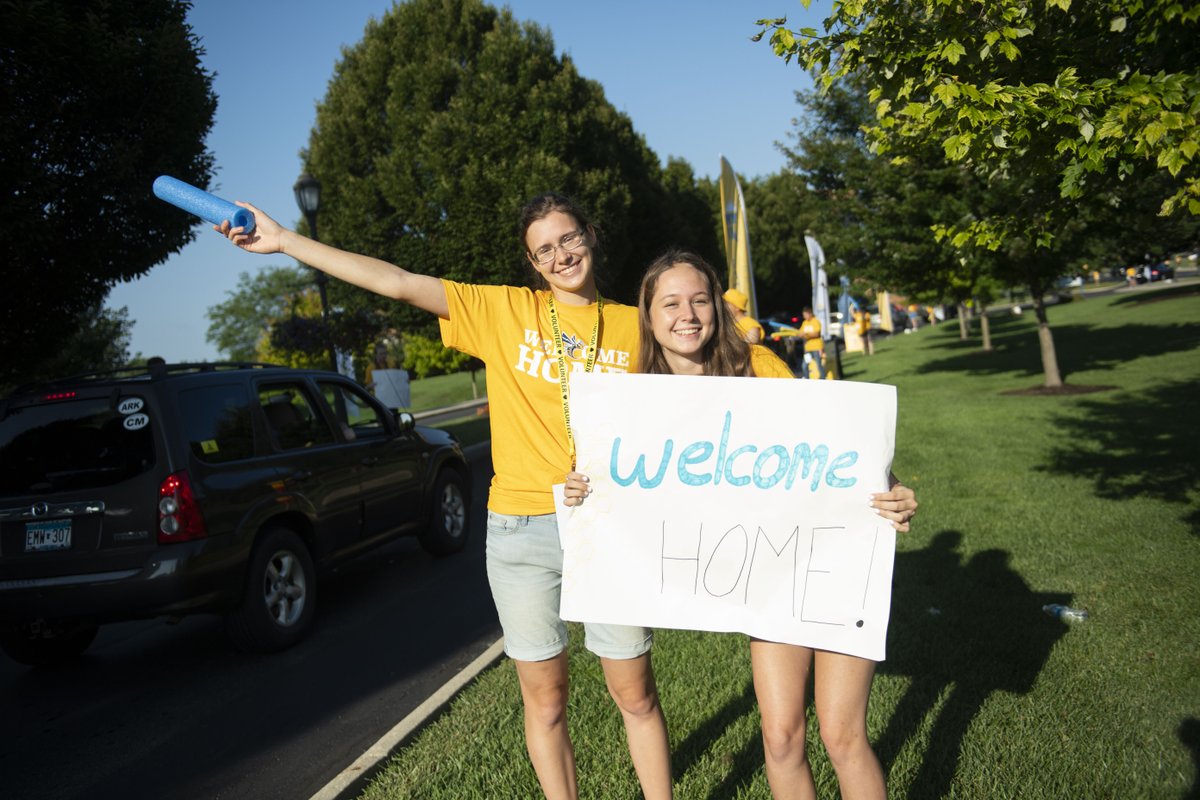 cedarville's tweet photo. Getting Started Weekend 2023 is here! π€© We welcomed the class of 2027 as they settled into their home away from home for the next four years. π‘ #GettingStartedAtCU https://t.co/LihedbkUWq