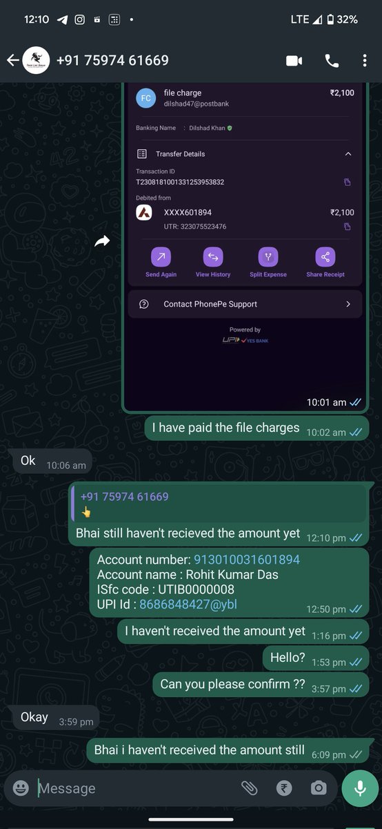iamRohitdas's tweet photo. @TradeLikeBerlin it's been more than 14 hours i have been chasing you guys, i still haven't recieved my amount nor a response from you https://t.co/LWqFEPnNkl