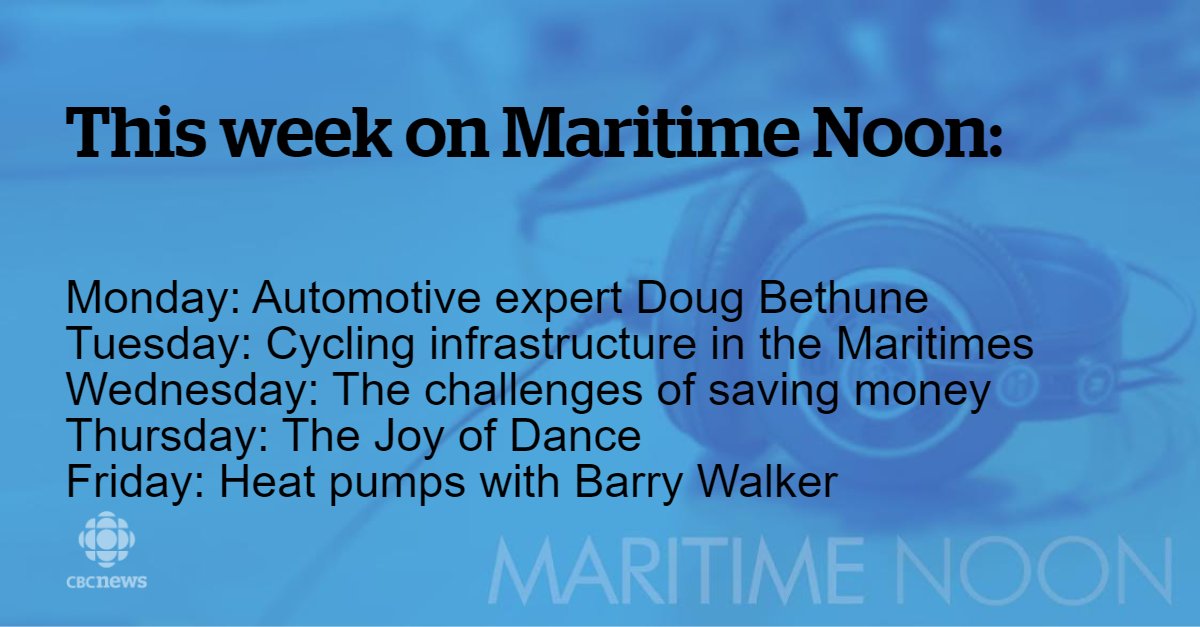 Maritime Noon (@cbcmaritimenoon) on Twitter photo 