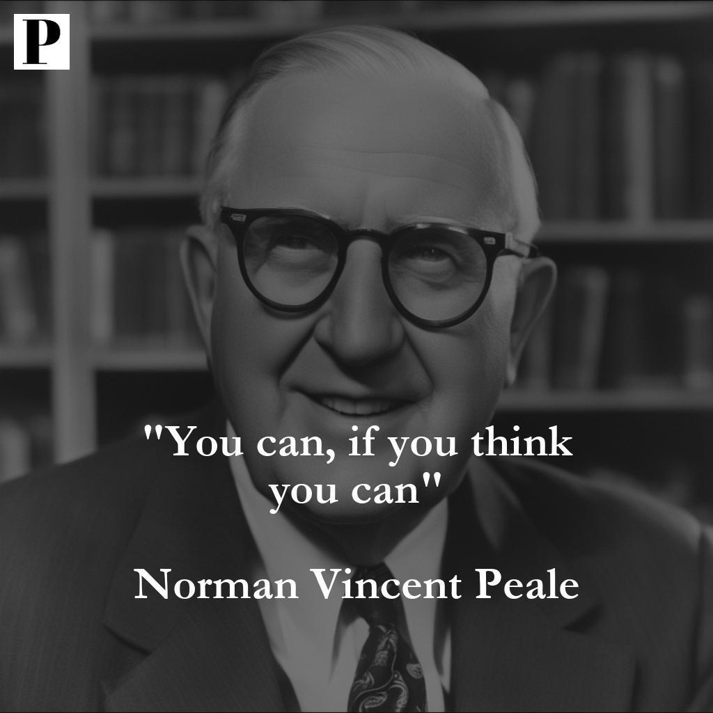 This quote means that if you think you can do something, you probably can.
#philosophy #quote #wisdom #motivation #inspiration #NormanVincentPeale