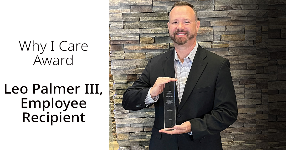 Help us congratulate Leo Palmer III this quarter’s Why I Care award employee recipient.  

Do you know a member who deserves to be recognized for their work in the community? Nominate them here and read Leo’s volunteer story: broadviewfcu.com/community/why-…