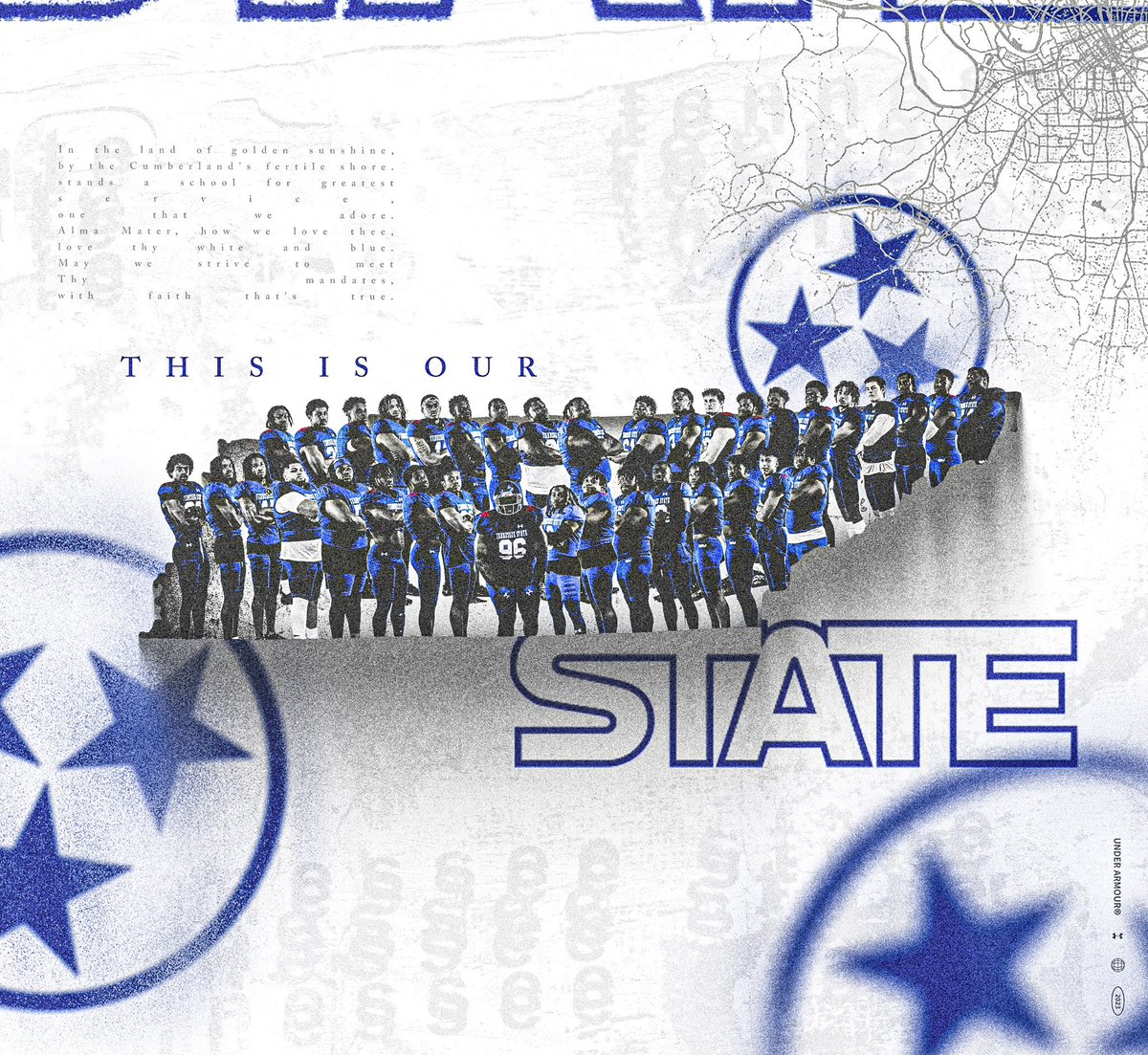 ɪᴛ’ꜱ ᴀ ᴛᴇɴɴᴇꜱꜱᴇᴇ ᴛʜᴀɴɢ.

Why not play for your home state <a href="/TSUFbrecruiting/">Tennessee State Football Recruiting</a> ⁉️ 

#RoarCity x #GUTS