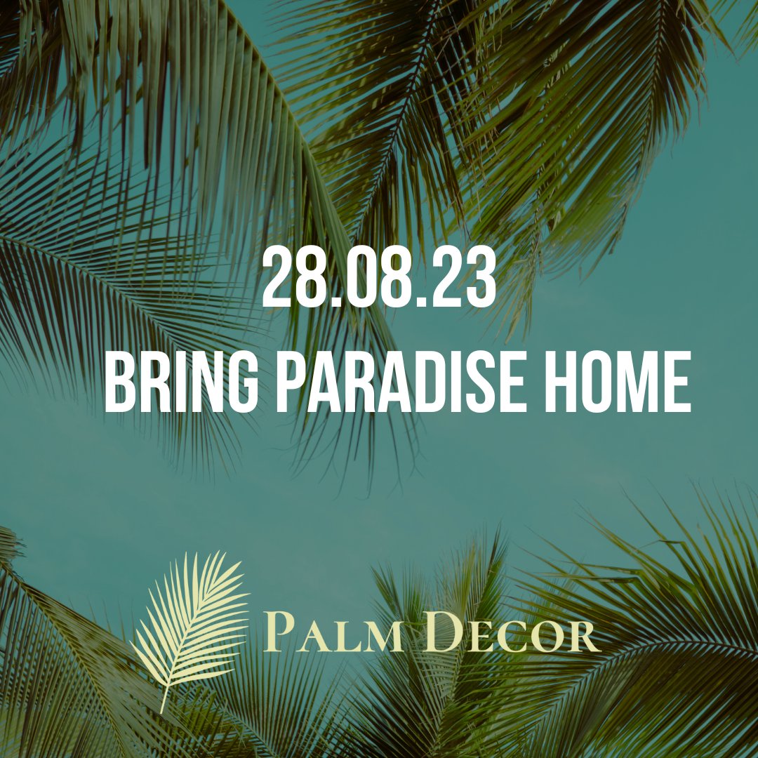 PalmDecor's tweet photo. 🌴 Elevate your space with Palm Decor's paradise-inspired furniture. Launching August 28th at 8pm! Discover a world of comfort and elegance.🏡✨
https://t.co/Fc8tcbQmfB https://t.co/HCC20ZUCbq