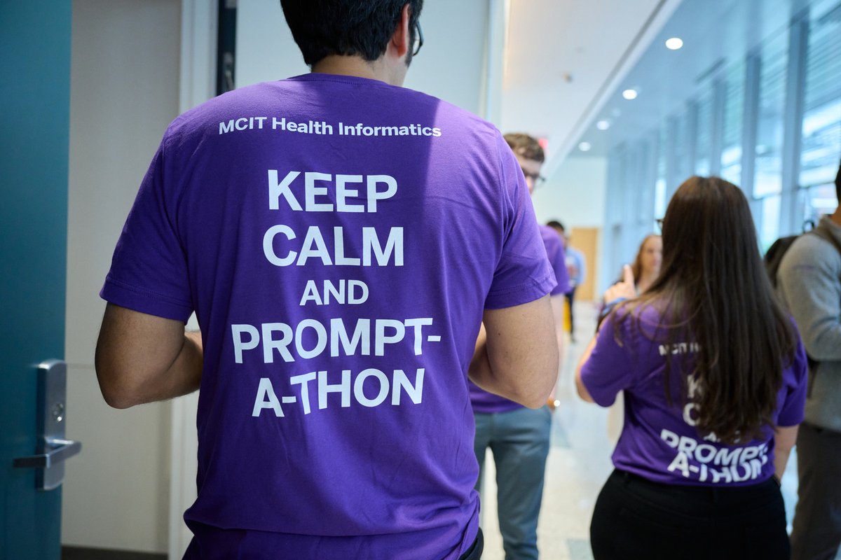 Our generative AI #PromptAThon is in full swing! This morning, participants heard presentations by NYU Langone Health leaders on how to use AI responsibly to improve healthcare. #NYUAI

Learn more about the event: bit.ly/44mDdmo
