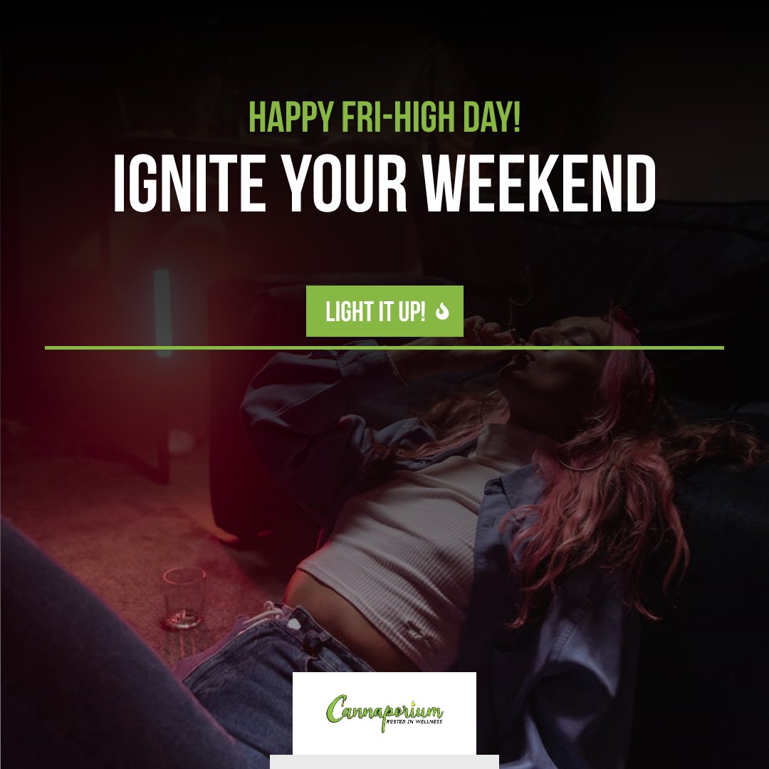 cannaporium420's tweet photo. Happy Fri-High Day, stoner fam! 🔥🌿 Let's embrace the weekend haze and prepare for the epic storm headed our way! 🌪️ Stay lifted with your buds at Cannaporium and let the good times roll! 🎉✨
#FriHighDay #LitWeekend #StormOfTheCentury https://t.co/ZMijGAiMyu