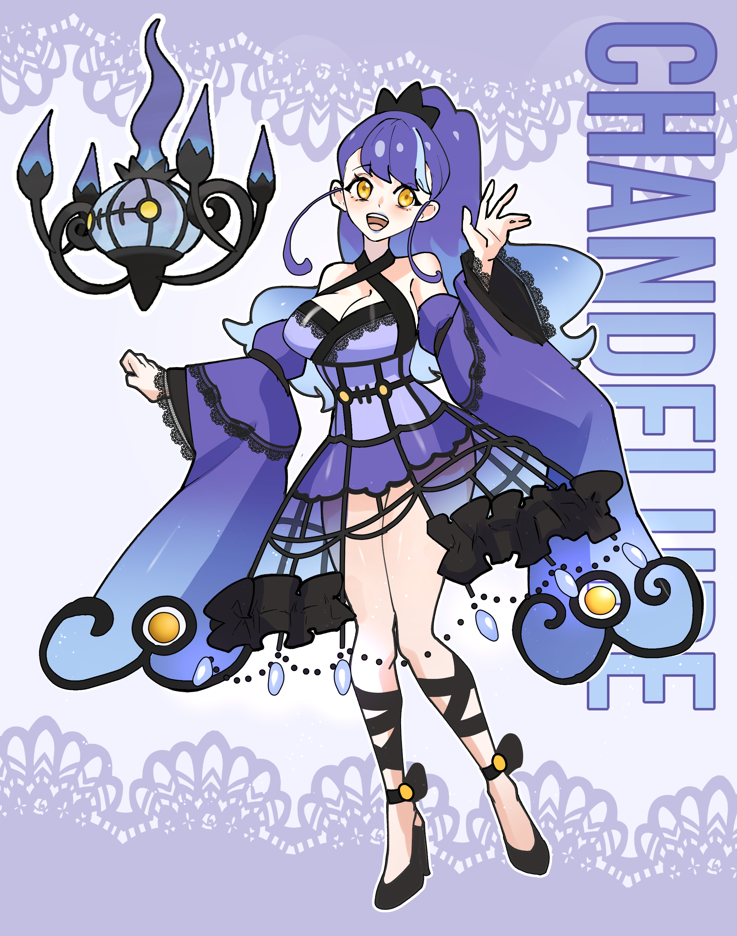 Ray₍ᐢ.‸.ᐢ₎ on X: "🕯️Pokemon Sygna suit based on Chandelure!  https://t.co/CVPyiazbKr" / X