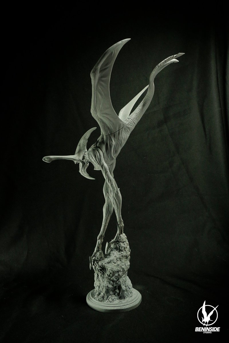 BeninsideAvt's tweet photo. Bioraptor 1/6 Resin Kit Pitch Black (2000) Sculpted by Beninside. Height : 45 cm./Width : 22cm/Material : Resin/Parts : 9 Pieces - Resin Kit (Unpainted) Price : 149 USD. (excluding shipment cost.) #Aliens #bioraptor #monsters #creatures #horrorfilm #ResinKit #GK #GarageKit https://t.co/X9SHCxcnoB