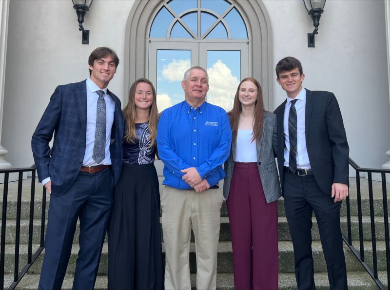 Men's soccer forward and AMBA student Case Cox has been selected to the 2023 Preseason AMV Conference Team for. Business Bruins compete off the field too! During the spring semester, Case competed in the annual CFA Institute Research Challenge of Greater TN.