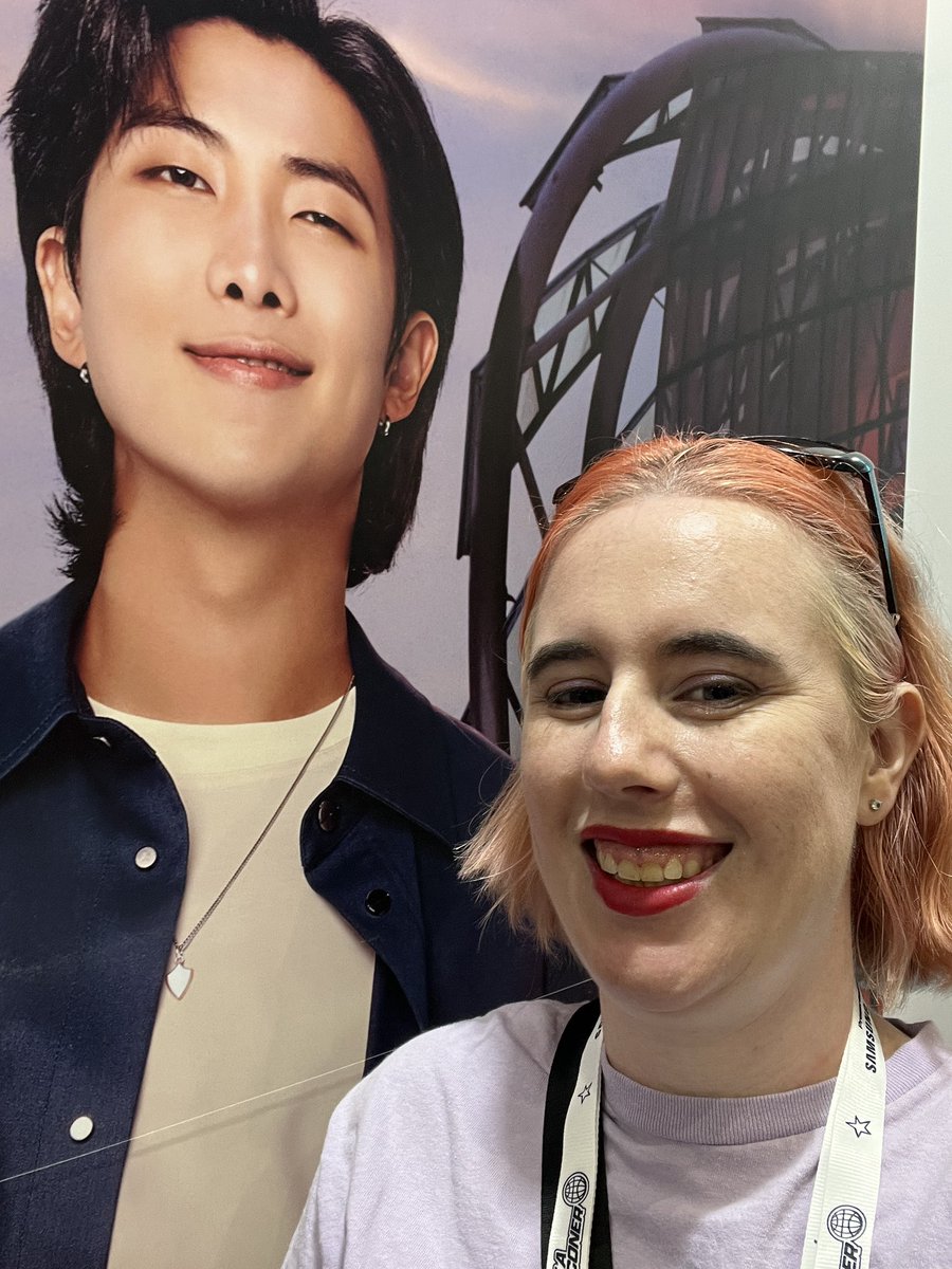 FindingAllison's tweet image. Me and my husband #seouledition23 #KCONLA2023