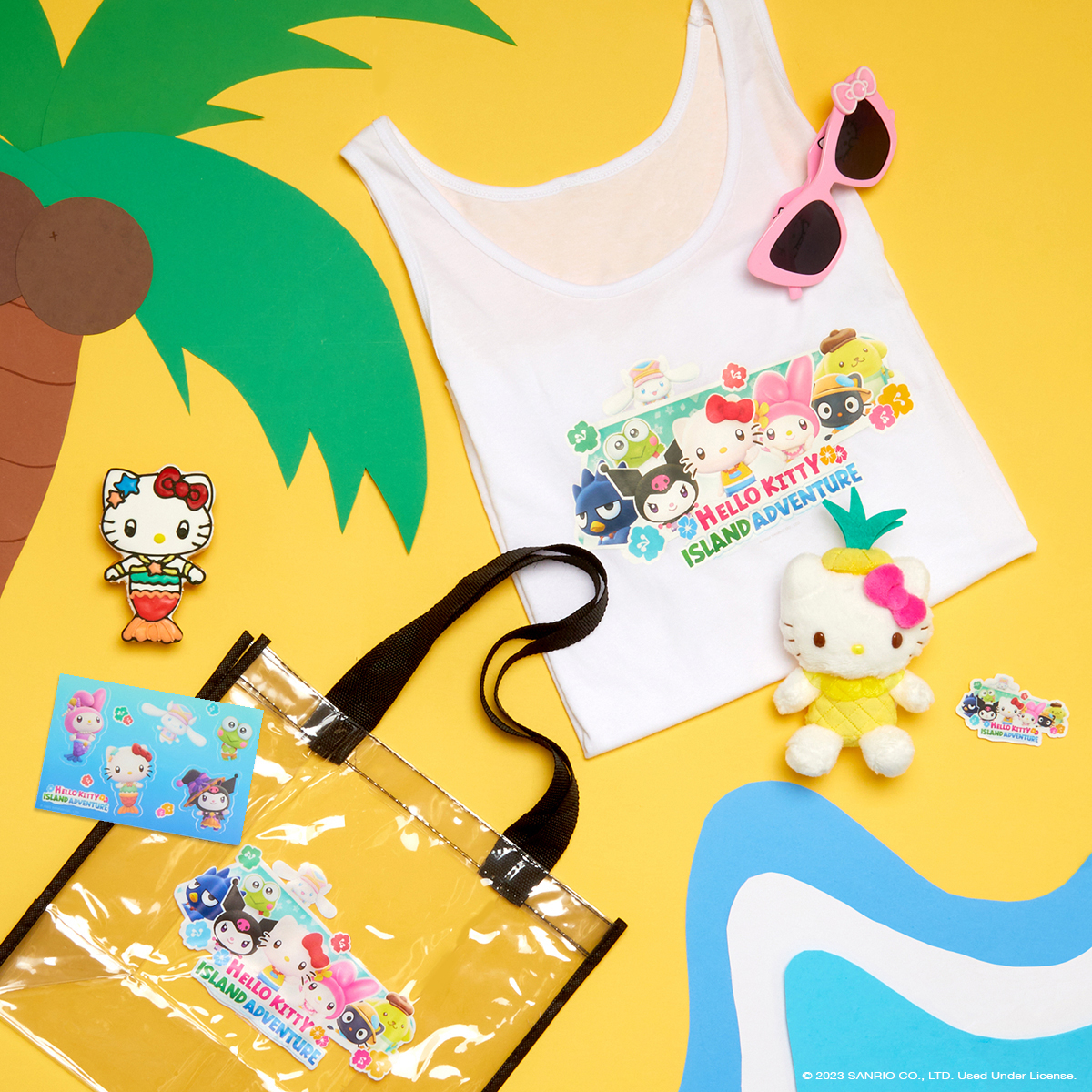 hellokitty's tweet photo. 🌴GIVEAWAY🌴 Want to win a 1 Year Apple Arcade subscription + all these goodies to play #HelloKittyIslandAdventure? Follow these steps to enter: ⁠​
⁠​
☀️ Follow @hellokitty and @AppleArcade ​
🏖️ RT this post https://t.co/rvcqCYPBGL