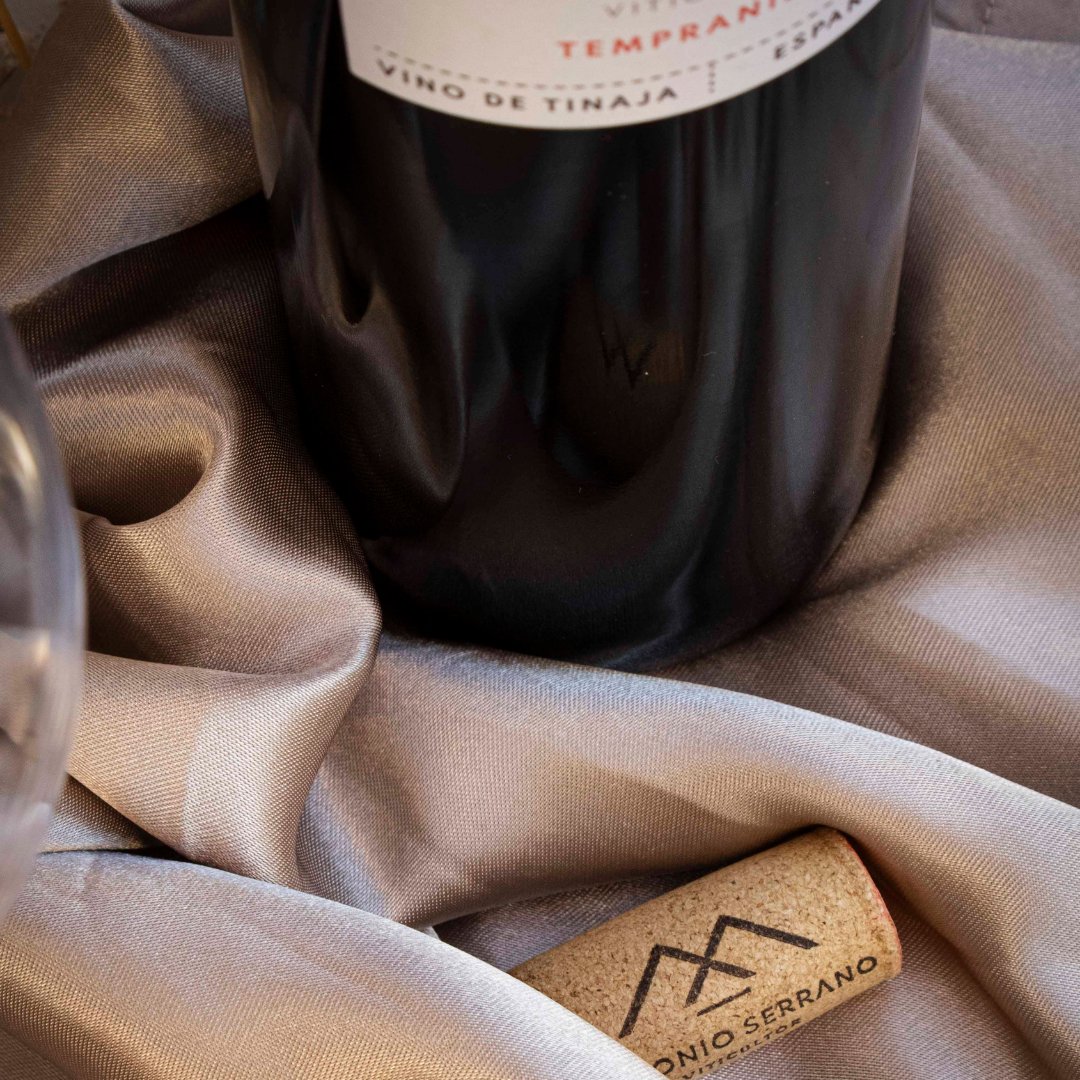 This wine has that elegance typical of the greats. An exceptional vineyard, in height, well worked. This is Antonio Serrano's Tempranillo.