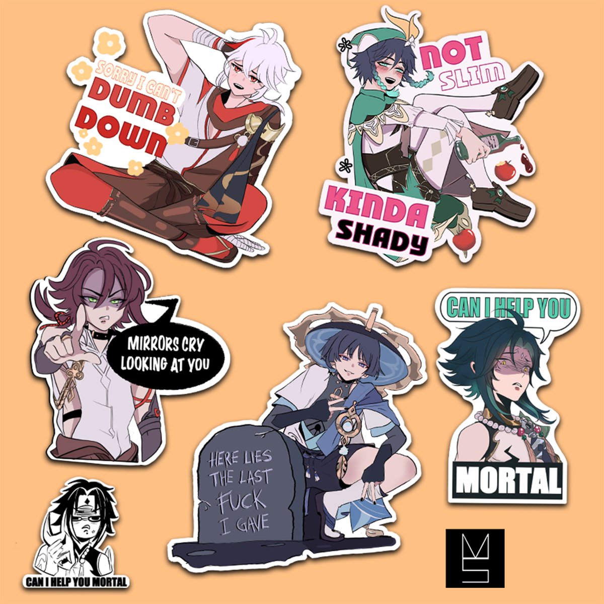 ManyaaSaluja's tweet photo. shop link in bio <3

#Kazuha #venti #wanderer #xiao #Heizou https://t.co/g5qxjyYIgp