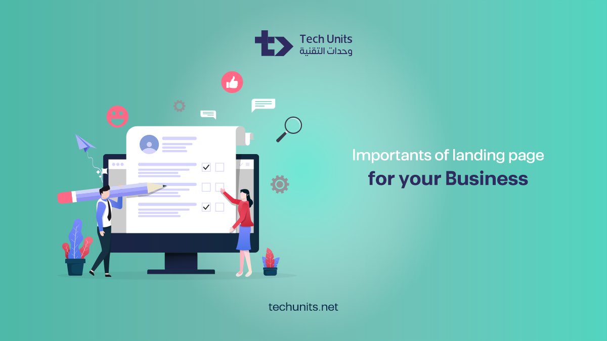 TechunitsNet's tweet image. أهمية صفحة الهبوط: 
١- تحويل الزوار إلى عملاء.
٢-زيادة معدل التحويل.
٣-تحسين تجربة المستخدم.
٤-قياس الاداء و تحسين الحملات المدفوعة.
احصل على صفحتك الآن✨