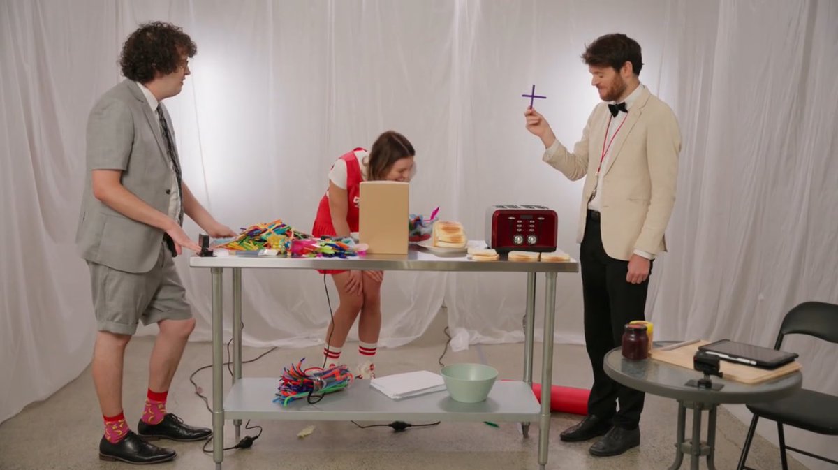 xelocin's tweet image. Paul and the spread of Christianity (colourised) #TaskmasterNZ