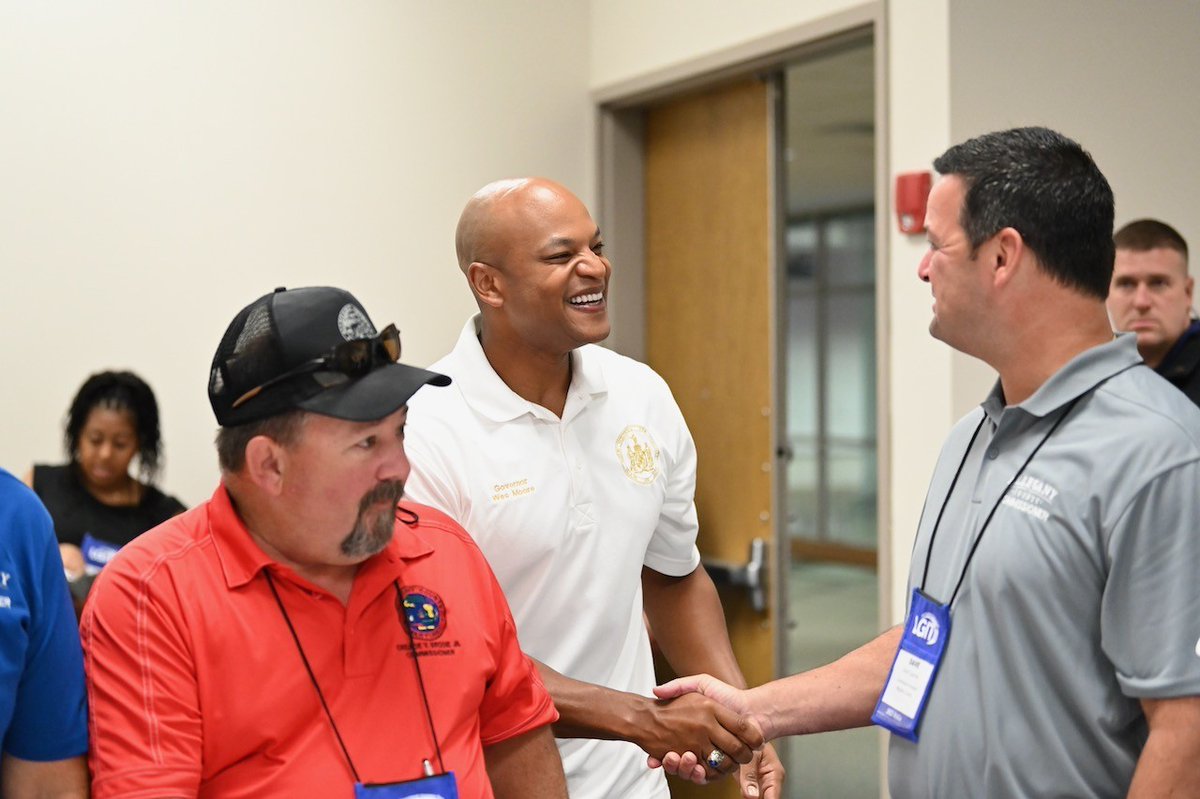 Good afternoon #MACoCon!

I'm thrilled to be here in Ocean City to meet with our state's elected officials and the public servants working to solve the problems our communities face. The love for Maryland here is strong and we're going to leave this weekend a stronger state.