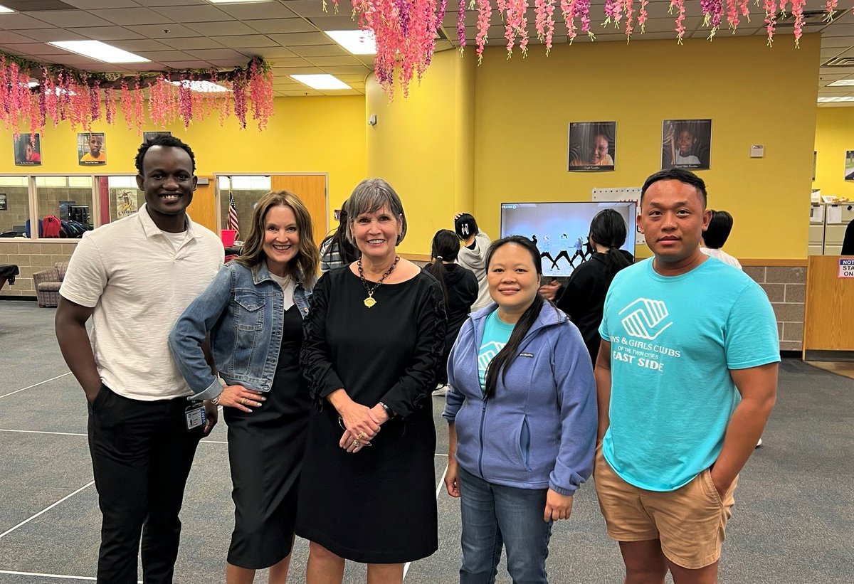 BettyMcCollum04's tweet image. So great to say hello to my friends at the East Side Boys &amp;amp; Girls Club! We’re working together on #CommunityProjectFunding to help renovate their Workforce Development &amp;amp; Training Center, which gives young people a place to develop a vision for the future—and a path to achieve it.
