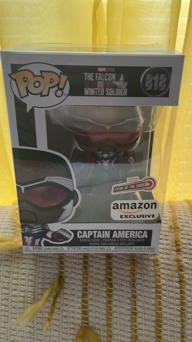 Another one to add to the collection. #TheFalconandtheWinterSoldier #CaptainAmerica #FunkoPOP